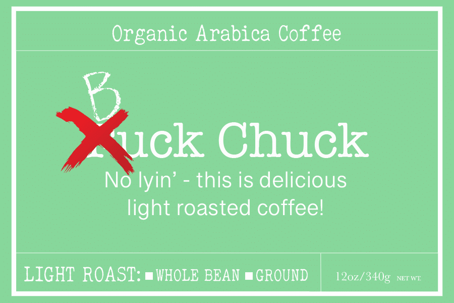 Buck Chuck Coffee - Light Organic Arabic Coffee image 2