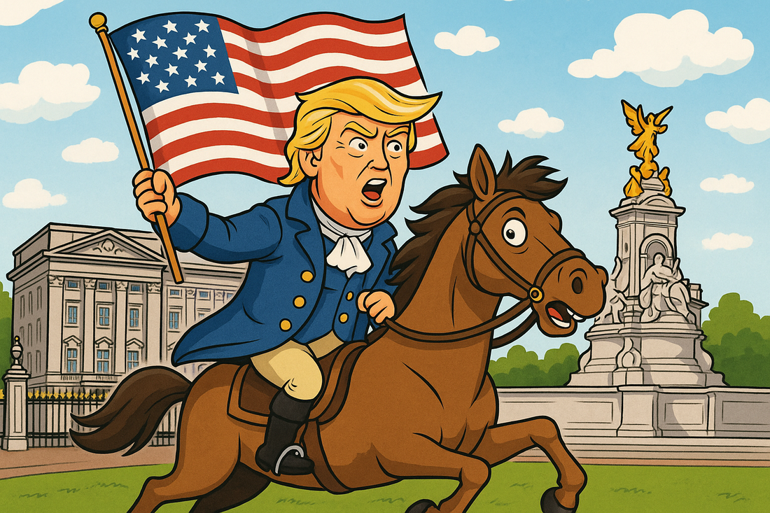 The Americans are coming, the Americans are coming!